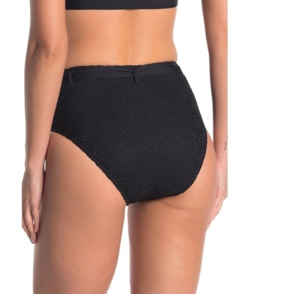 Ella Moss Waist Tie Crochet Bikini Bottoms - Picture 2 of 7